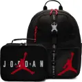 Рюкзак підлітковий Nike AIR JORDAN LUNCH BACKPACK чорно-червоний 9A0775-023