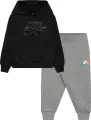 Спортивный костюм детский Nike SPORTSWEAR T8-FRENCH TERRY черно-серый 86N386-042
