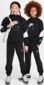Спортивний костюм підлітковий Nike AIR FLEECE чорно-білий HF8812-010__HF8811-010