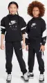 Спортивний костюм підлітковий Nike AIR FLEECE чорно-білий HF8812-010__HF8811-010