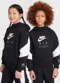 Спортивний костюм підлітковий Nike AIR FLEECE чорно-білий HF8812-010__HF8811-010