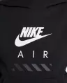 Спортивний костюм підлітковий Nike AIR FLEECE чорно-білий HF8812-010__HF8811-010