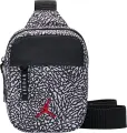 Сумка через плечо Nike JORDAN AIRBORNE HIP BAG бело-черная 7A0747-I00