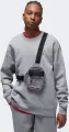Сумка через плечо Nike JORDAN AIRBORNE HIP BAG бело-черная 7A0747-I00