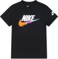 Футболка детская Nike BRANDMARK SWOOSH черная 86M843-023