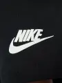 Футболка детская Nike BRANDMARK SWOOSH черная 86M843-023