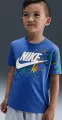 Футболка дитяча Nike CLUB REVEALED синя 86N210-B9A