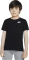Футболка детская Nike SPORTSWEAR FUTURA черная 8UC545-023