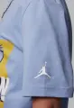 Футболка подростковая Nike JORDAN RETRO SPEC голубая 95C978-B18