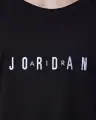 Футболка подростковая Nike JORDAN WORDMARK черная 95D634-023