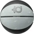 Баскетбольний м'яч Nike ALL COURT 8P K DURANT DEFLATED чорно-сірий Розмір 7 N.100.7111.084.07