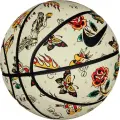 Баскетбольний м'яч Nike BASKETBALL 8P PRM ENERGY DEFLATED бежево-червоно-зелений Розмір 7 N.100.8259.268.07