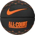 Баскетбольний м'яч Nike EVERYDAY ALL COURT 8P GRAPHIC DEFLATED чорно-помаранчевий Розмір 7 N.100.4370.035.07