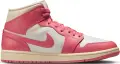 Кроссовки женские Nike AIR JORDAN 1 MID розово-бело-кремовые BQ6472-109