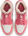 Кроссовки женские Nike AIR JORDAN 1 MID розово-бело-кремовые BQ6472-109