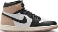 Кроссовки женские Nike JORDAN 1 RETRO HIGH OG LATTE коричнево-бело-черные FD2596-021