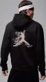 Худи Nike JORDAN SPORT CROSSOVER DRI-FIT GRAPHIC черное HQ8661-010