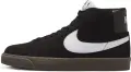 Кеди Nike SB ZOOM BLAZER MID чорно-біло-коричневі 864349-010