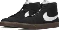 Кеди Nike SB ZOOM BLAZER MID чорно-біло-коричневі 864349-010