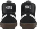 Кеди Nike SB ZOOM BLAZER MID чорно-біло-коричневі 864349-010