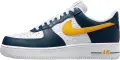 Кросівки Nike AIR FORCE 1 LOW EMB біло-темно-синьо-жовті FJ4209-400