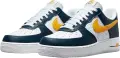 Кросівки Nike AIR FORCE 1 LOW EMB біло-темно-синьо-жовті FJ4209-400