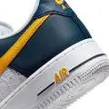 Кросівки Nike AIR FORCE 1 LOW EMB біло-темно-синьо-жовті FJ4209-400