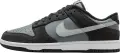 Кроссовки Nike DUNK LOW черно-серые IB3079-001