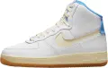 Кросівки жіночі Nike AIR FORCE 1 HIGH SCULPT SURFACES біло-кремово-блакитні FD9868-100