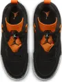 Кроссовки подростковые Nike JORDAN SPIZIKE LOW (GS) черно-оранжево-белые FQ3950-008