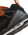 Кроссовки подростковые Nike JORDAN SPIZIKE LOW (GS) черно-оранжево-белые FQ3950-008