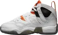 Кросівки підліткові Nike JUMPMAN TWO TREY (GS) біло-помаранчево-чорні DQ8431-108