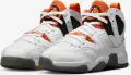 Кроссовки подростковые Nike JUMPMAN TWO TREY (GS) бело-оранжево-черные DQ8431-108