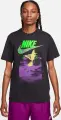 Футболка Nike BRANDRIFF IN AIR черно-фиолетово-зеленая FQ3774-010