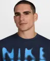 Футболка Nike HYVERSE DRI-FIT UV темно-синя HJ3074-437