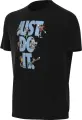 Футболка подростковая Nike JDI MULTI SPORT черно-голубая FN9667-010