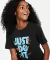 Футболка подростковая Nike JDI MULTI SPORT черно-голубая FN9667-010