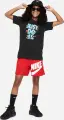 Футболка подростковая Nike JDI MULTI SPORT черно-голубая FN9667-010