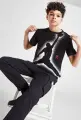 Футболка подростковая Nike JORDAN FLIGHT ESSENTIALS JUMPMAN черная 95C122-023
