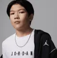 Футболка подростковая Nike JORDAN WORDMARK белая 95D634-001