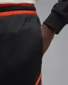 Шорти баскетбольні Nike JORDAN DRI-FIT MESH DIAMOND SHORTS чорно-помаранчеві HF9910-011