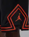 Шорти баскетбольні Nike JORDAN DRI-FIT MESH DIAMOND SHORTS чорно-помаранчеві HF9910-011