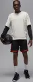 Шорти баскетбольні Nike JORDAN DRI-FIT MESH DIAMOND SHORTS чорно-помаранчеві HF9910-011
