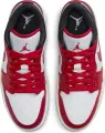 Кроссовки женские Nike AIR JORDAN 1 LOW красно-бело-черные DC0774-160
