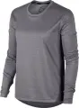 Лонгслів для бігу жіночий Nike DRI-FIT MILER сірий DJ0953-056