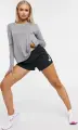 Лонгслів для бігу жіночий Nike DRI-FIT MILER сірий DJ0953-056