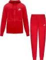 Спортивный костюм женский Nike SPORTSWEAR CLUB FLEECE красный DQ5471-657__DQ5174-657