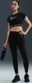 Топ женский Nike PRO DRI-FIT SHORT-SLEEVE CROPPED черный HV3673-010