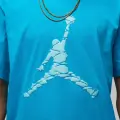 Футболка Nike JORDAN ESSENTIALS голубая DX9581-483
