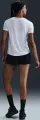 Футболка для бега женская Nike ONE SWOOSH DRI-FIT белая HJ2204-100